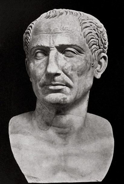 Colossal bust of Julius Caesar. Naples, National Archaeological Museum.